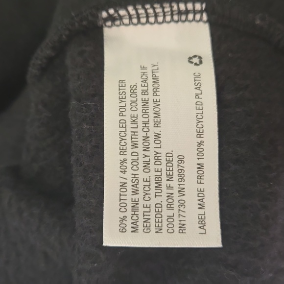 Wild Fable black hoodie cut off cropped M - Picture 4 of 4